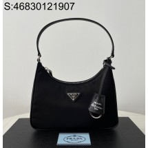 블랙프레임공장 프라다 리에디션 리나일론 미니백 1NE204 23*17*6cm 블랙 