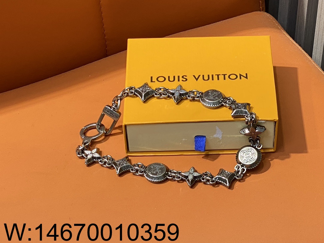AGG 루이비통 빈티지 LV 프라워 체인 LOUIS VUITTON 48cm
