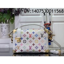 [88factory] 루이비통 x 무라카미 타카시 사이드 트렁크 MM 멀티컬러 23.5*16*8.5cm M14046 
