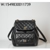 [JD] 샤넬 라지 백팩 카프스킨 골드 메탈 블랙 듀마 25*22*18cm 