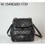 [JD] 샤넬 라지 백팩 카프스킨 골드 메탈 블랙 듀마 25*22*18cm 