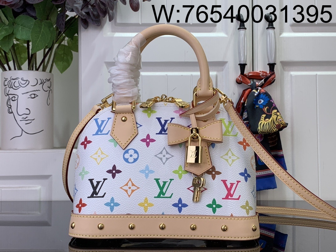 [88factory] 루이비통 LV x TM 알마 BB M13078 23.5*17.5*11.5cm 화이트
