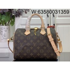 [88factory] 루이비통 스피디 반둘리에 M46977 M41113 25*19*15cm 브라운