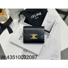 백경 셀린느 트리옹프 플랩 반지갑...