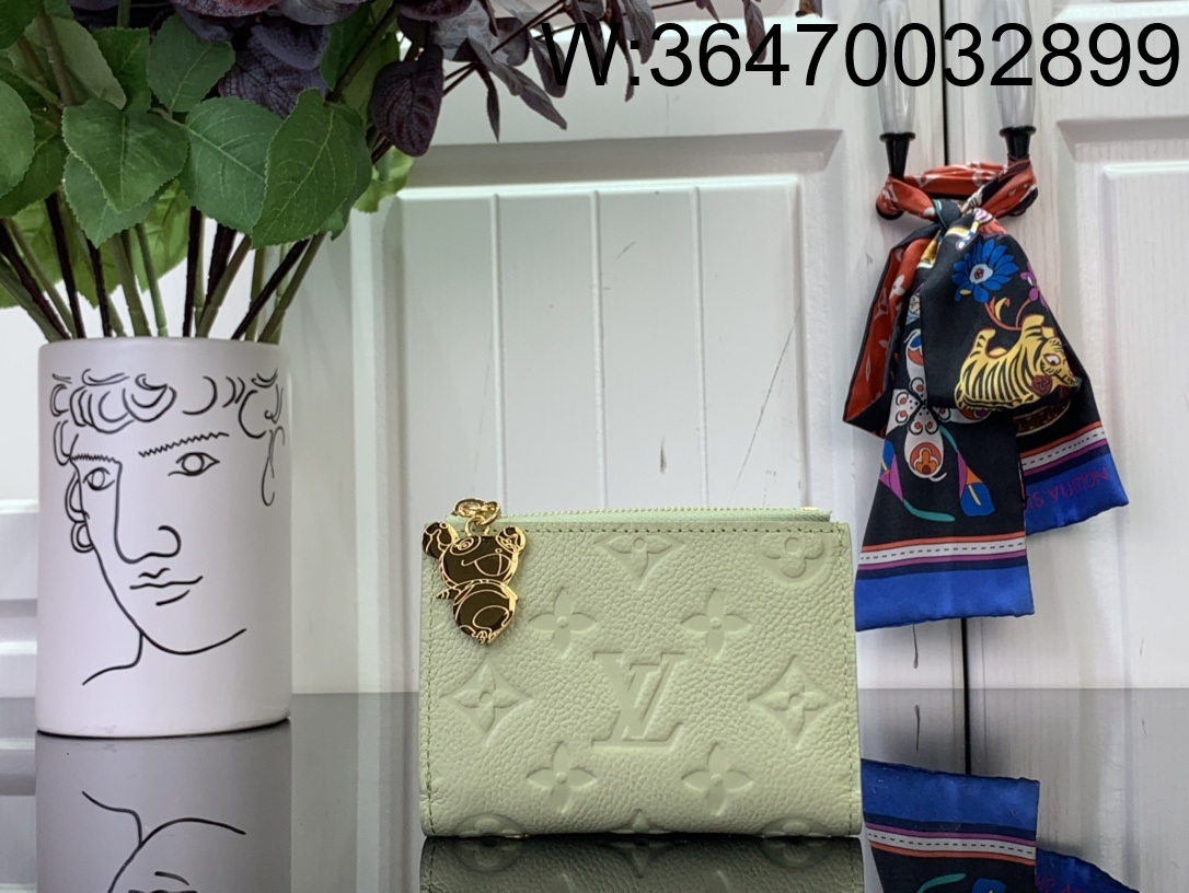 [88factory] 루이비통 LV x TM 리사 월릿 M14089 9*11.5*1.5cm 라이트 그린