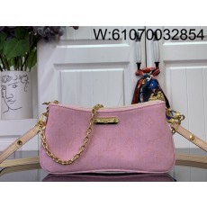 [88factory] 루이비통 리브 포쉐트 데님 13.5*6.5*24.5cm 핑크
