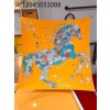 AGG 에르메스 꺄레 90 로브 레제르 스카프 ROBE LEGERE 90*90cm 옐로우