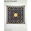 AGG 루이비통 모노그램 LV 락스 Locks 90 스퀘어 스카프 블랙