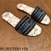 [QR 5009] 디올 디 웨이 Plan deParis 뮬 슬리퍼 화이트 멀티컬러
