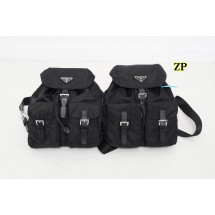 [사슬공장2] 프라다 리나일론 백팩 블랙 1BZ677 12*23.5*28cm 재