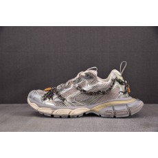 【I8】발렌시아가 3XL 체인 샴페인골드