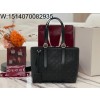 [JHL] 구찌 GG 엠블럼 미디엄 토트백 블랙 847456 25*20*10cm