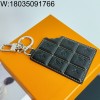 AGG 루이비통 초콜릿 키링 백 참 블랙 M01478