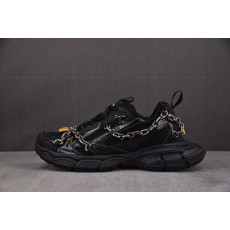 【I8】발렌시아가 3XL 체인 블랙