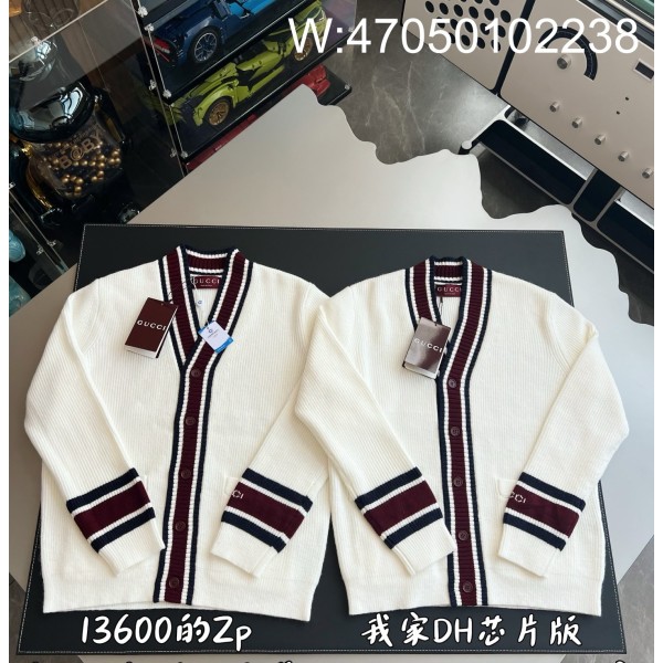 V공장 구찌 인타르시아 울 가디건 811242