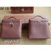 [LP공장] 로로피아나 카프스킨 엑스트라 포켓 백팩 L23.5 23*21*8cm 레드