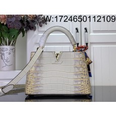 [88factory] 루이비통 카퓌신 BB 악어무늬 M94227 M48865 17.3*9*27cm