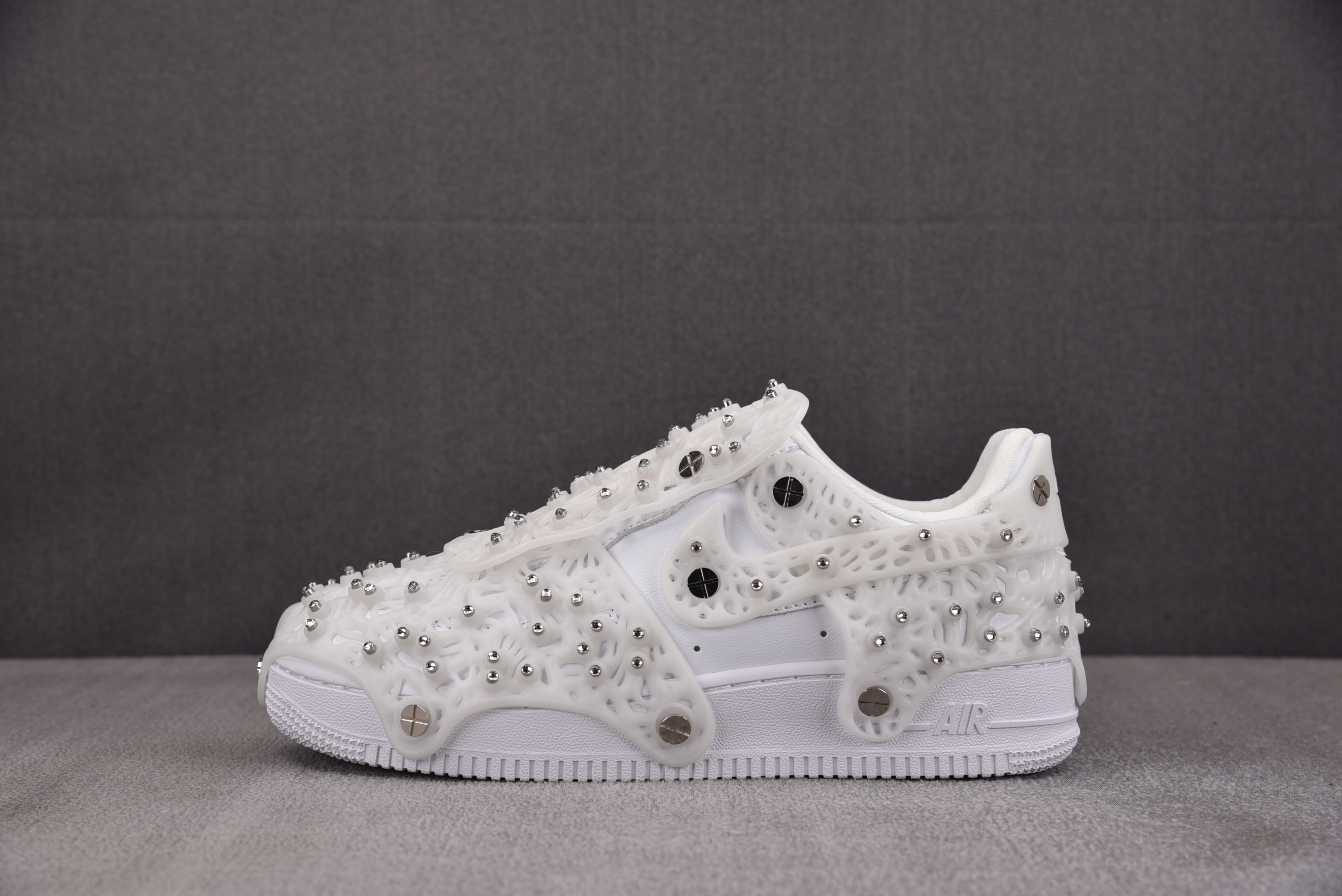 【CY】나이키 에어 포스 1 로우 스왈로브스키 Retroreflective 크리스탈 화이트 (Women's) 화이트 CV7668-100