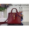 [88factory] 루이비통 LV 시티 스티머 미니백 M95846 21*20*11cm 레드 악어무늬