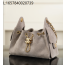 [JD] 샤넬 25C 미니 핸드백 금장 스웨이드 골드 메탈 그레이 20*22*12.5cm