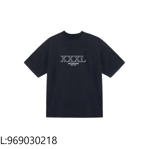 [얼리톰 셀러] 발렌시아가 3XL 티셔츠 블랙 반팔티 웨이디안 주소