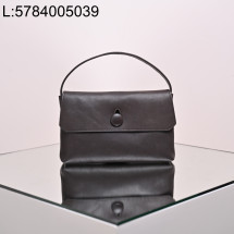 [켄달공장] 더 로우 샐리 백 레더 다크 브라운 18*11.9*1.5cm