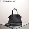 [켄달공장] 더 로우 마고 10 레더 백 블랙 실버 25.5*18*19cm
