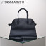 [켄달공장] 더 로우 마고 12 레더 백 블랙 실버 30.5*23*19cm 리치무늬