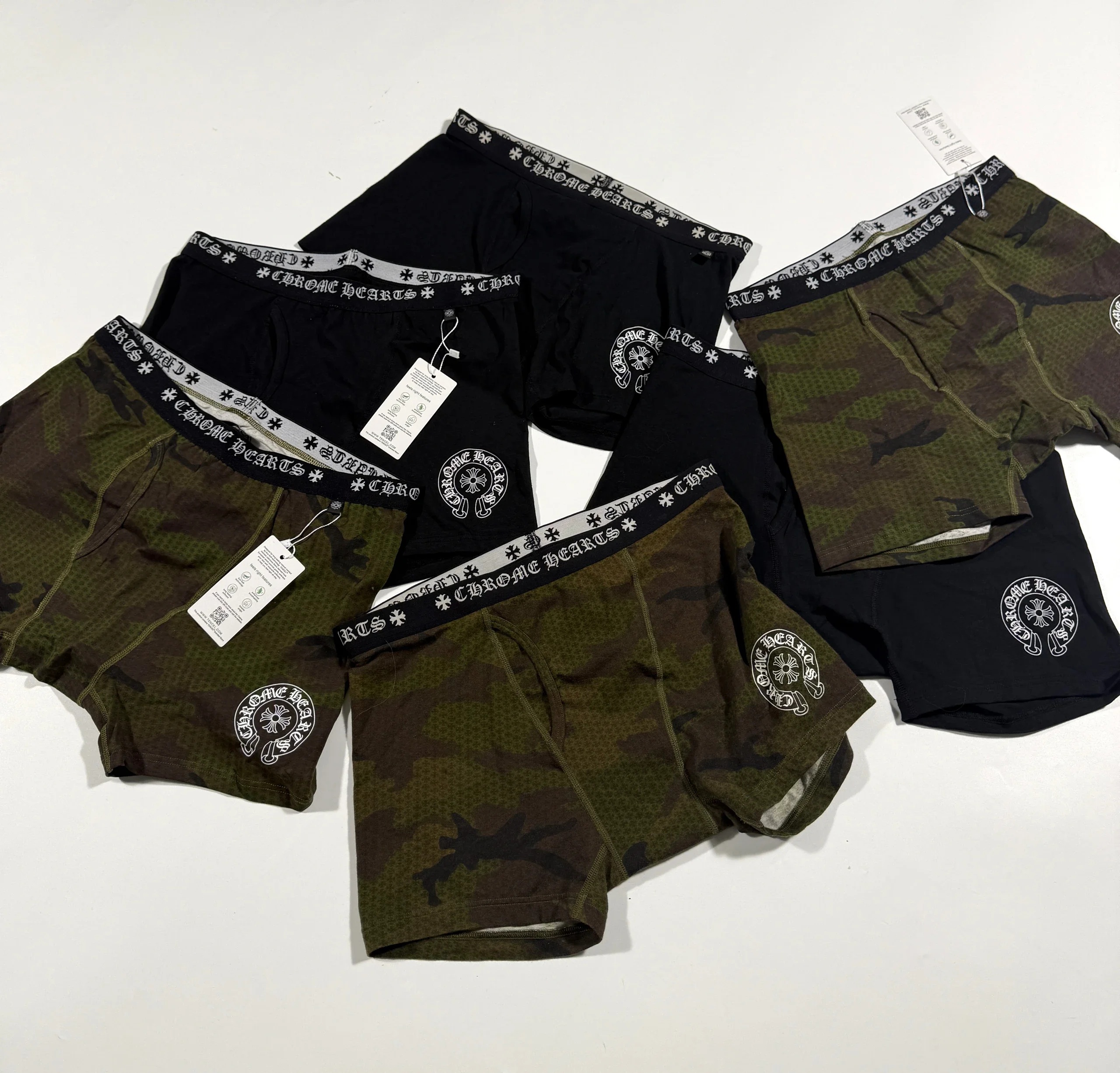 [꼬부기셀러] Chrome Hearts 크롬하츠  면 트렁크 100% 면 라이오셀 밴딩 26SS