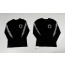 [꼬부기셀러] Chrome Hearts 크롬하츠 와플 롱슬리브 블랙