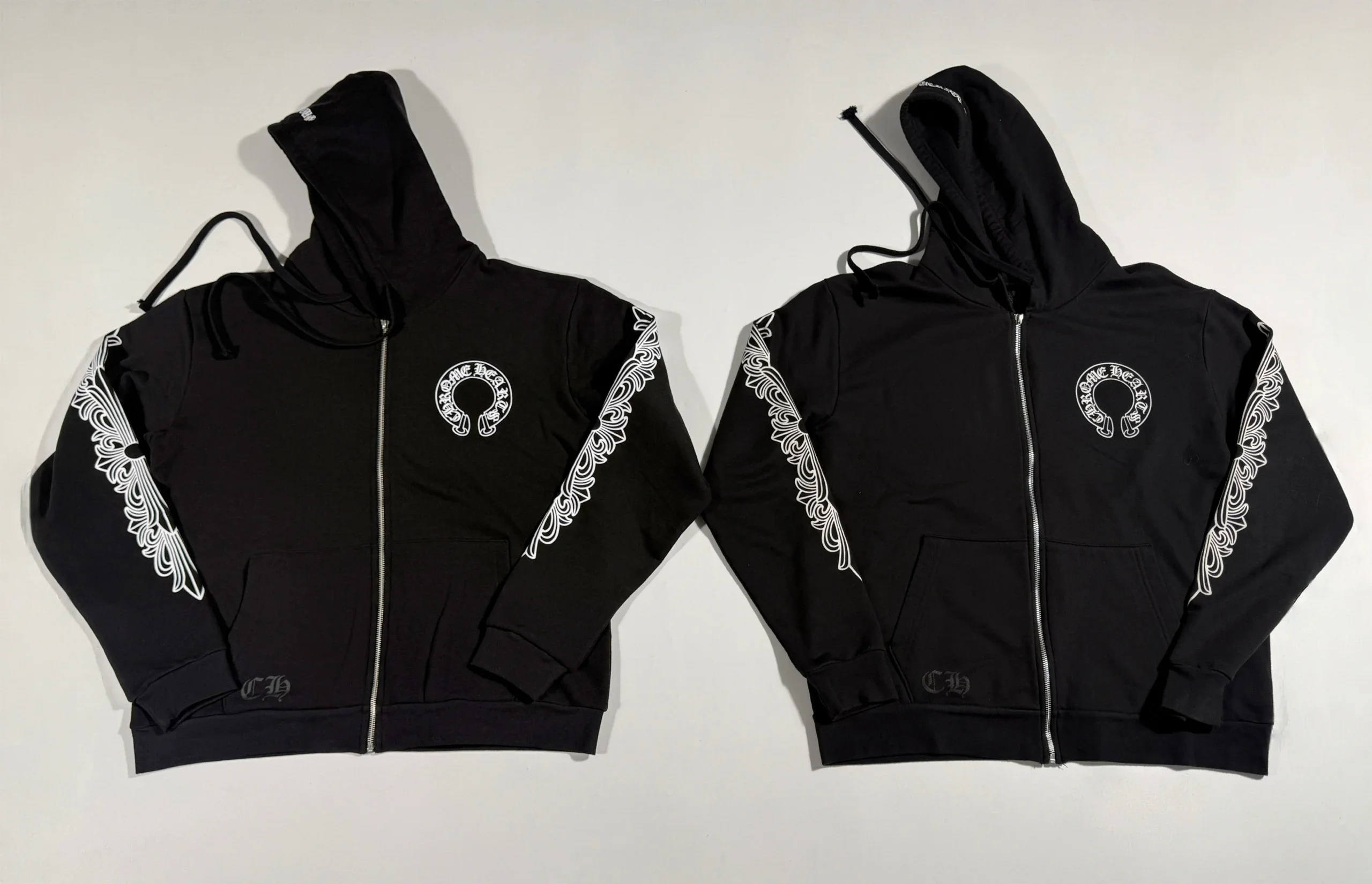 [꼬부기셀러] Chrome Hearts 크롬하츠 마티플라 아트워크 집업 후디 롱슬리브