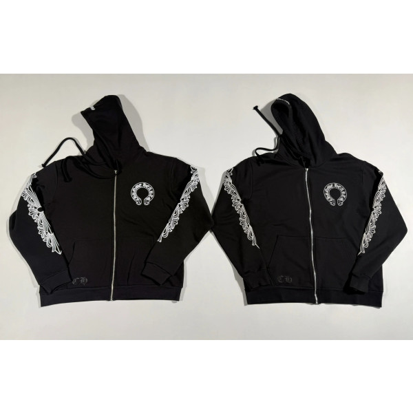 [꼬부기셀러] Chrome Hearts 크롬하츠 마티플라 아트워크 집업 후디 롱슬리브