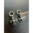 [auk 셀러] Chrome Hearts 크롬하츠 십자가 펜던트 925실버 모산다이트