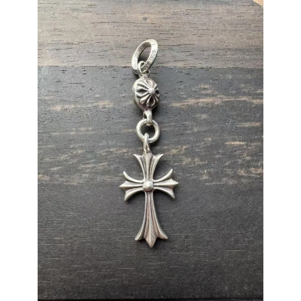 [auk 셀러] Chrome Hearts 925실버 크롬 싱글볼 타이니 E 펜던트
