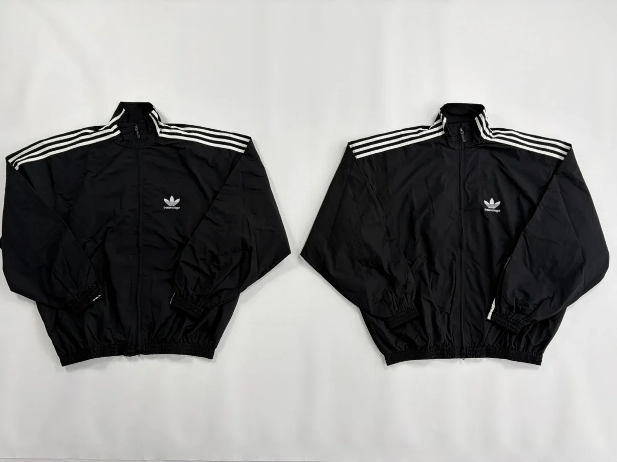 [사탄셀러] Balenciaga 발렌시아가 발렌시아가 x 아디다스 스트라이프 테크 셔츠 트랙세트