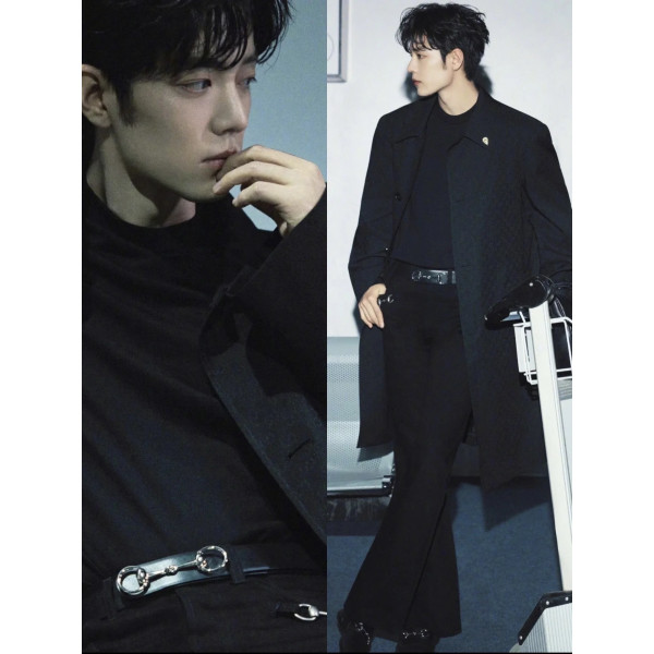 [사탄셀러] Gucci 구찌 더마 소가죽 마비클 버클 벨트