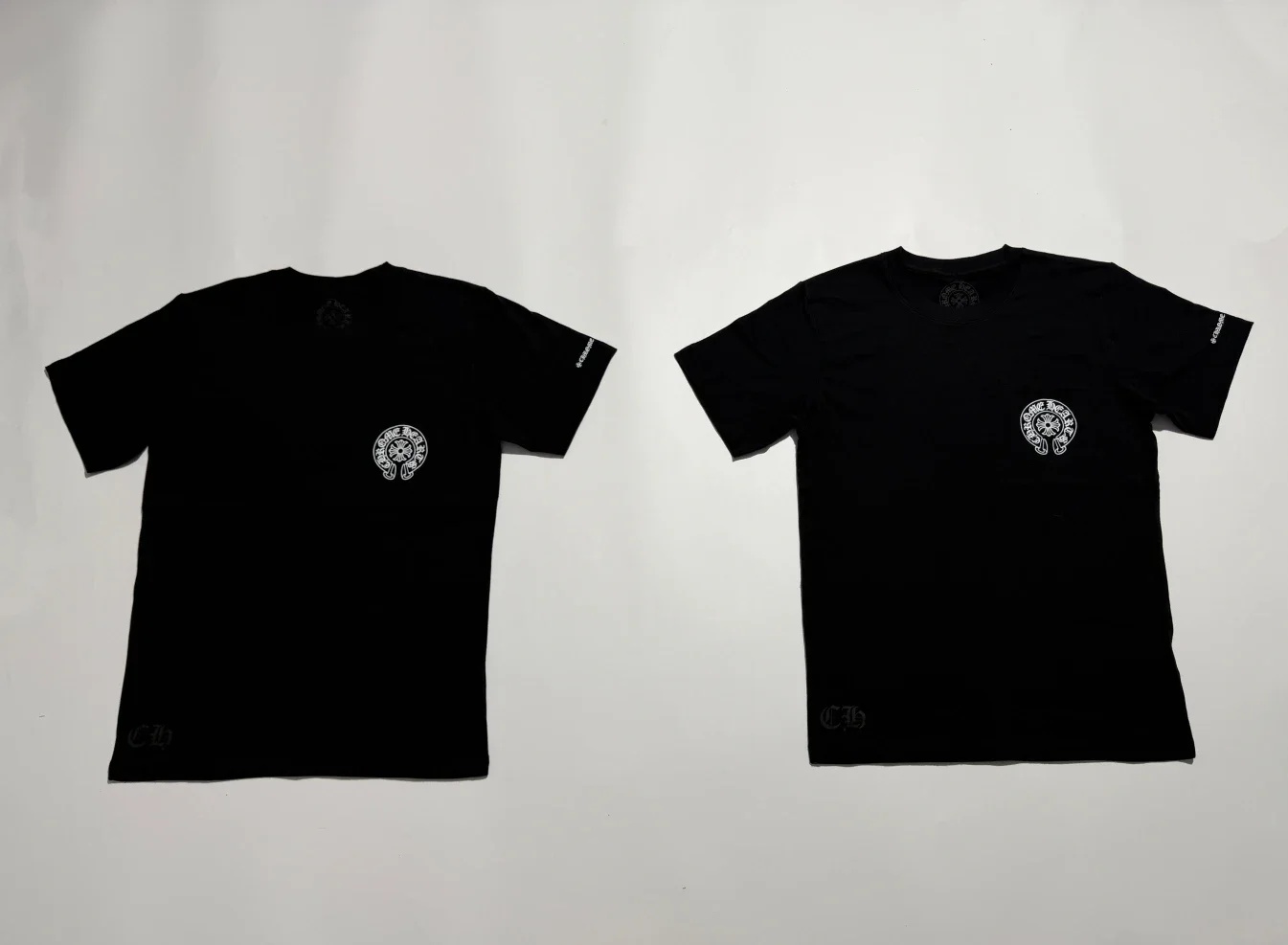 [꼬부기셀러] Chrome Hearts 크롬하츠 블랙 마제스틱 인쇄 코튼 반팔 티셔츠