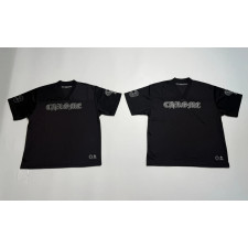 [꼬부기셀러] Chrome Hearts 크롬하츠 3D 입체 레터링 더블 메쉬 반팔 티셔츠 (100% 재생 나일론)